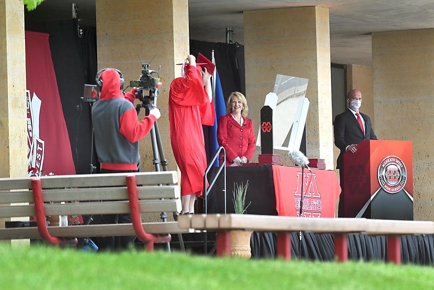 Mankato West graduation 7